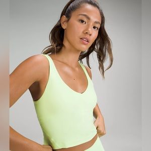 lululemon athletica Lime Green Tank Top